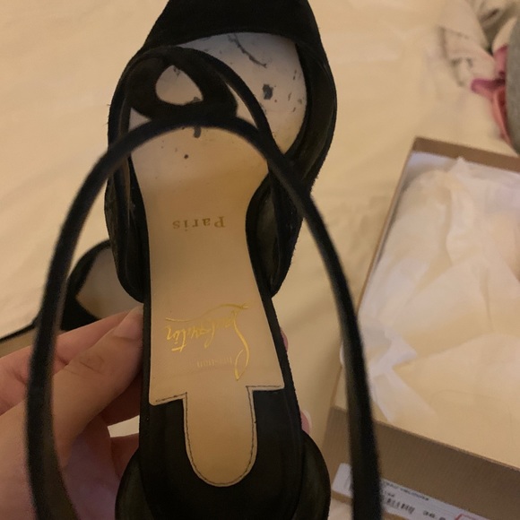 AUTHENTIC WOMEN LOUBOUTIN ROSAS 85 6.5 - Picture 8 of 8